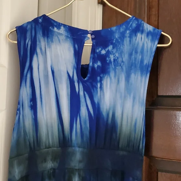 CruiseWear and Company blue tie dye dress - Picture 9 of 10